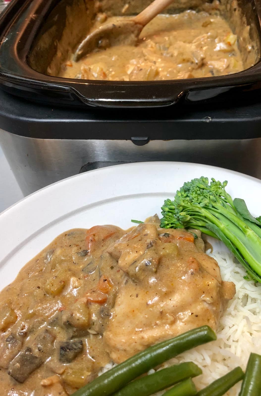 Chicken & Mushroom Stroganoff